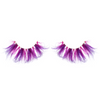 afterglow colored mink lashes stardust hot pink purple false eyelashes lotus lashes out of packaging