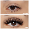 No. FX5 faux mink lashes vegan lotus lashes before and after