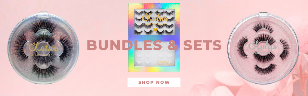 mink lashes false eyelashes bundle and sets faux mink lashes lotus lashes