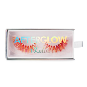 afterglow colored mink lashes tropic pink yellow false eyelashes lotus lashes in packaging 