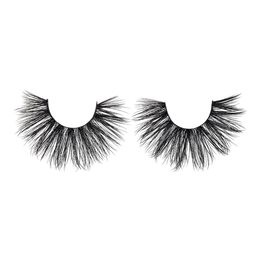 lady lux bombshell 25mm faux mink lashes false eyelashes lotus lashes