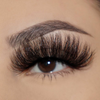 afterglow 25mm savage mink lashes false eyelashes swatch