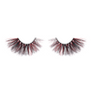 afterglow colored mink lashes all night red black false eyelashes lotus lashes in packaging