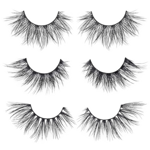 the bali set faux mink lashes false eyelashes lotus lashes out of packaging