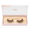 no. 99 3D mink lashes invisible clear band luxury lashes lotus lashes doll eyes ultra fluffy in packaging