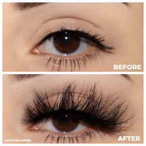 Certified Mink Lashes Diamond Series 3d mink lashes before and after false eyelashes Lotus Lashes