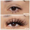 enchantress 25 mm faux mink lashes false eyelashes lotus lashes before and after