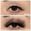 No. FX24 faux mink lashes false eyelashes lotus lashes before and after