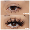 No. FX4 faux mink lashes vegan lotus lashes before and after