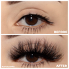 Princess Cut Mink Lashes 3d mink lashes Diamond Series before and after false eyelashes Lotus Lashes