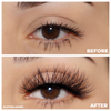 siren 25 mm faux mink lashes false eyelashes lotus lashes before and after