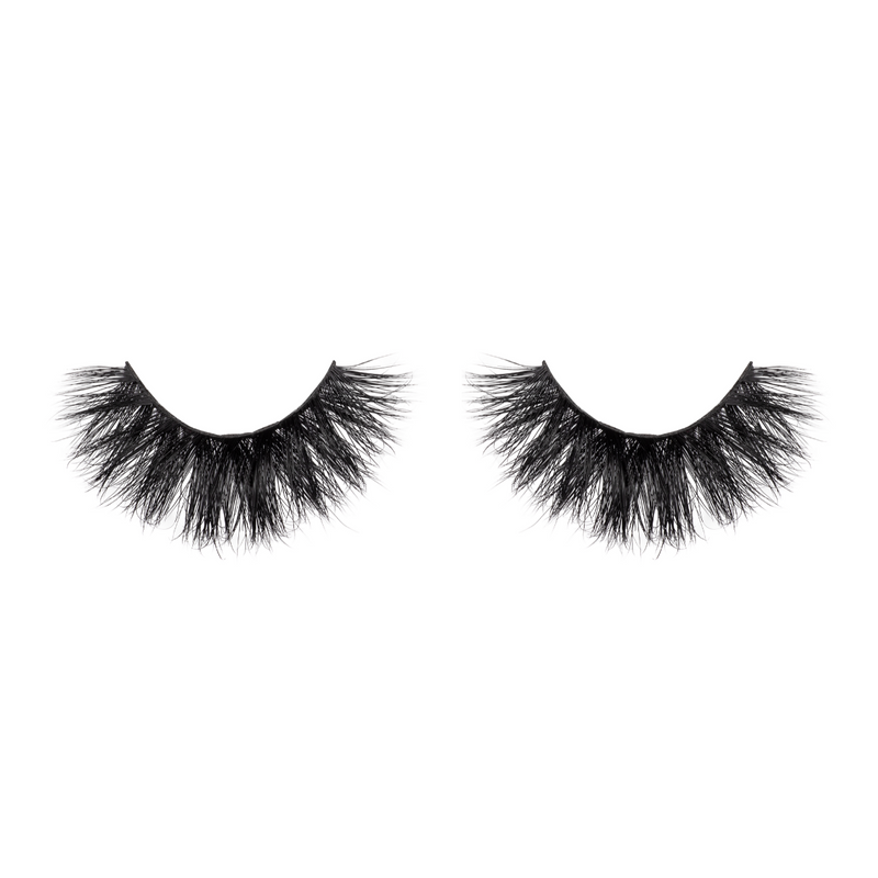 d-luxe mink lashes false eyelashes afterglow lotus lashes out of packaging