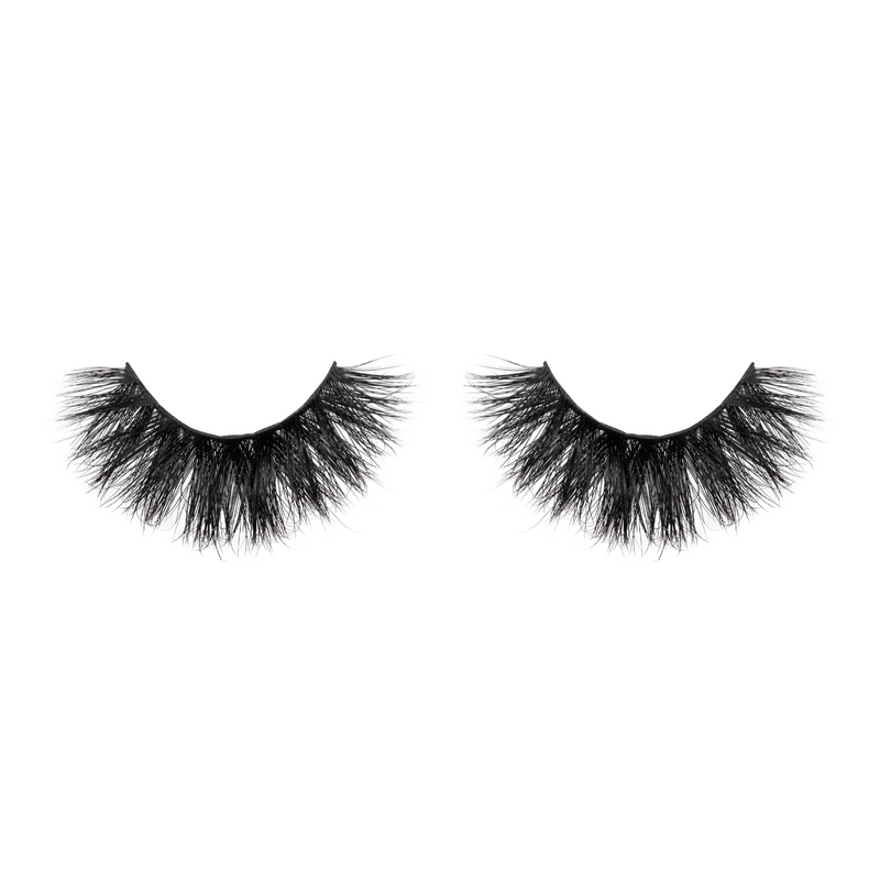 d-luxe mink lashes false eyelashes afterglow lotus lashes in packaging