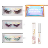 fantasy bundle afterglow colored mink lashes false eyelashes lotus lashes