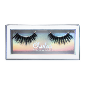 No. FX31 faux mink lashes vegan lotus lashes in packaging