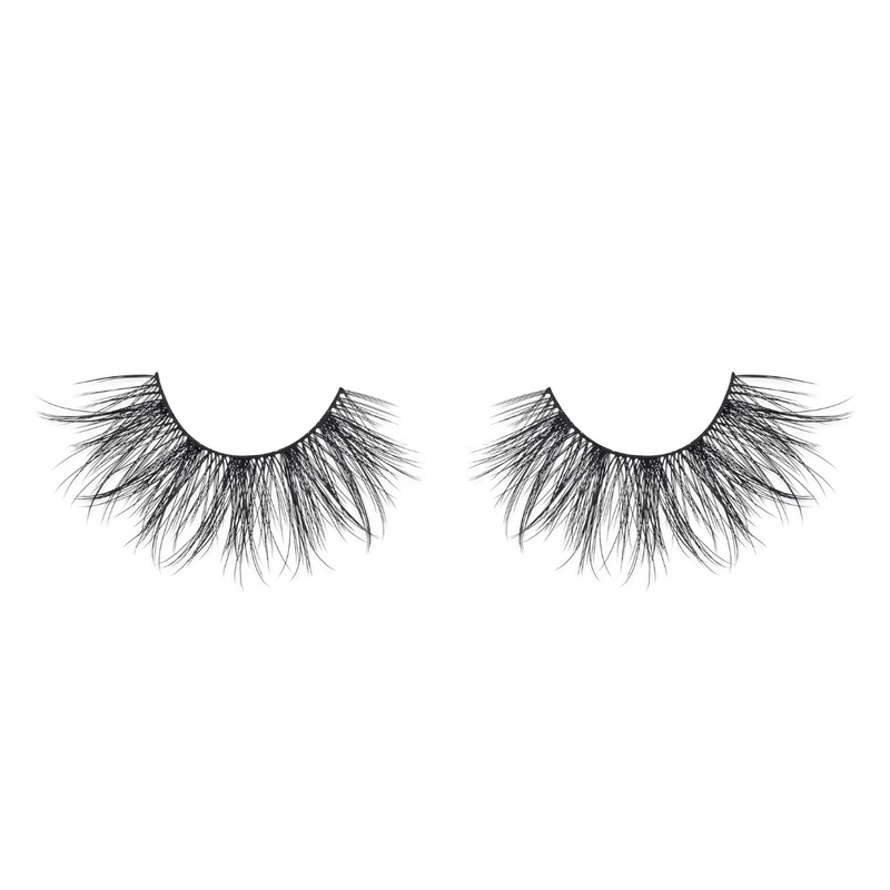 heartbreaker faux mink lashes 25 mm false eyelashes vegan out of packaging