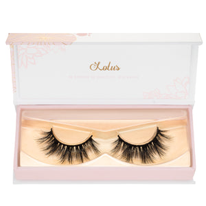 no. 205 3D mink lashes luxury lashes lotus lashes medium volume