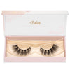 no. 47 3D clear band mink lashes luxury lashes lotus lashes bandless in packaging