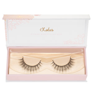 no. 311 mink lashes luxury lashes lotus lashes in packaging