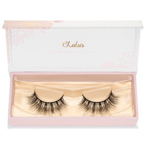 no. 99 3D mink lashes luxury lashes lotus lashes doll eyes ultra fluffy in packaging