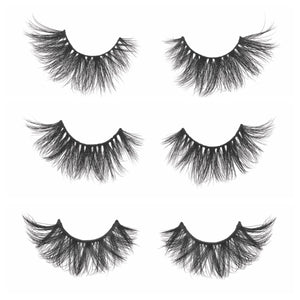 Diamond Series Collection Set mink lashes 3d mink lashes extra long mink lashes false eyelashes lotus lashes out of packaging 