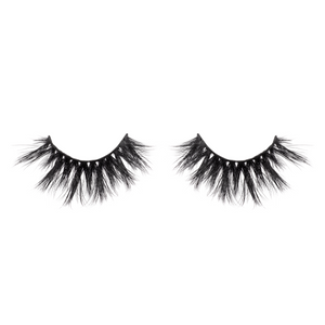 Shook 3d mink lashes false eyelashes afterglow lotus lashes out of packaging