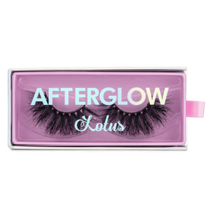 afterglow 25mm fame mink lashes false eyelashes in package