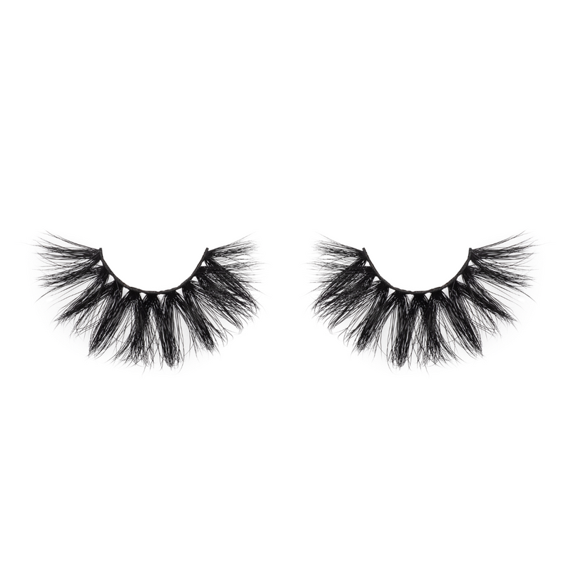 afterglow 25mm fame mink lashes false eyelashes out of packaging