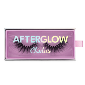afterglow fire 3d mink lashes false eyelashes lotus lashes in package