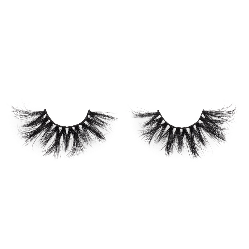 afterglow 25mm flex mink lashes false eyelashes out of packaging
