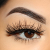 No. FX24 faux mink lashes false eyelashes lotus lashes close up  swatch