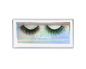 fx35 faux mink lashes false eyelashes lotus lashes in packaging