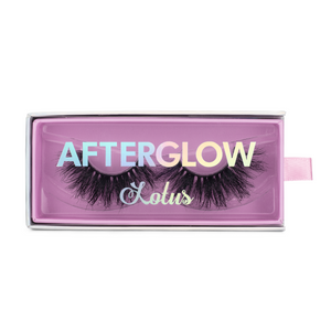 afterglow 25mm go off mink lashes false eyelashes in package
