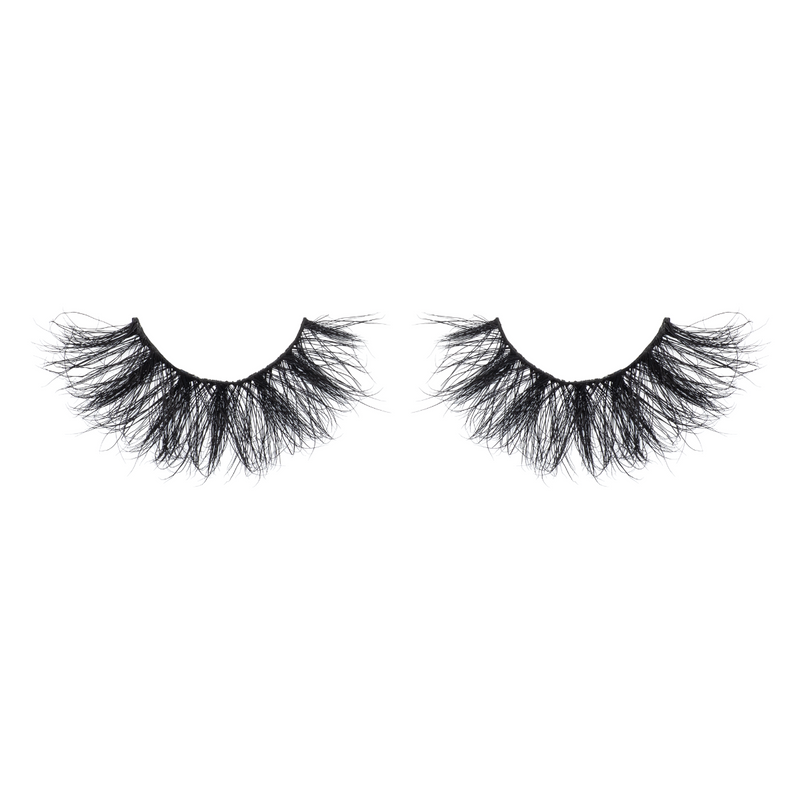 afterglow 25mm lavish mink lashes false eyelashes out of packaging