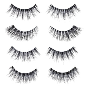 lotus lashes lite collection set mink lashes false eyelashes