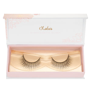 no. 116 mink lashes luxury lashes lotus lashes in packaging