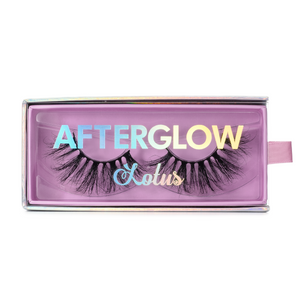 afterglow 25mm my way mink lashes false eyelashes in packaging