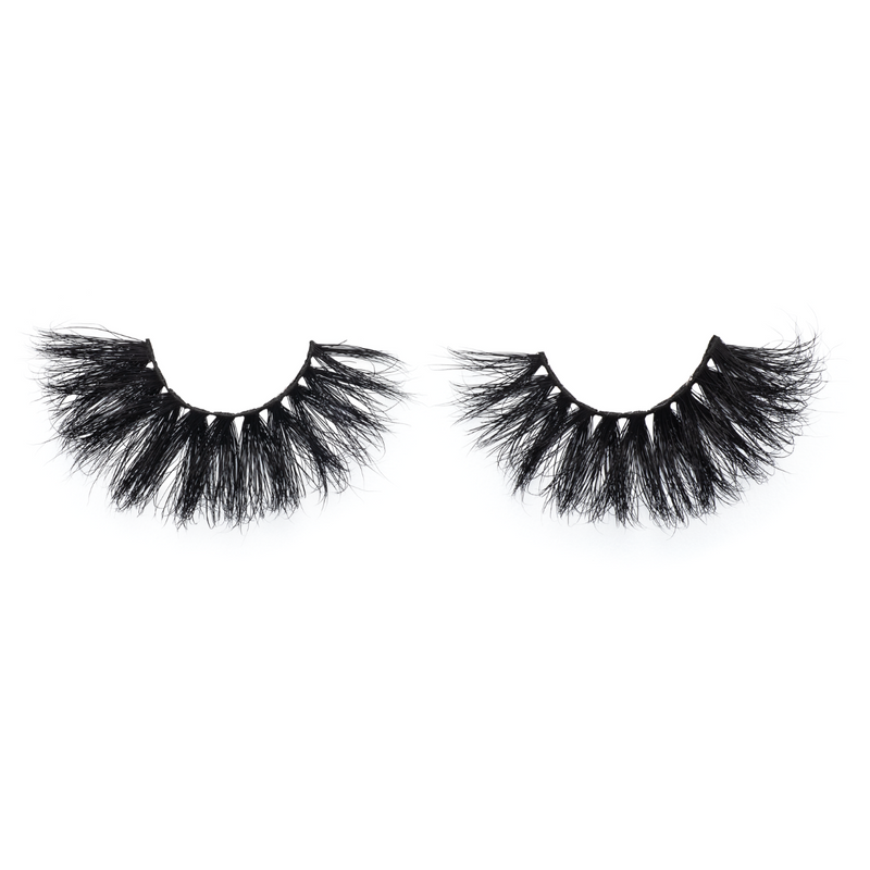 afterglow 25mm savage mink lashes false eyelashes out of packaging