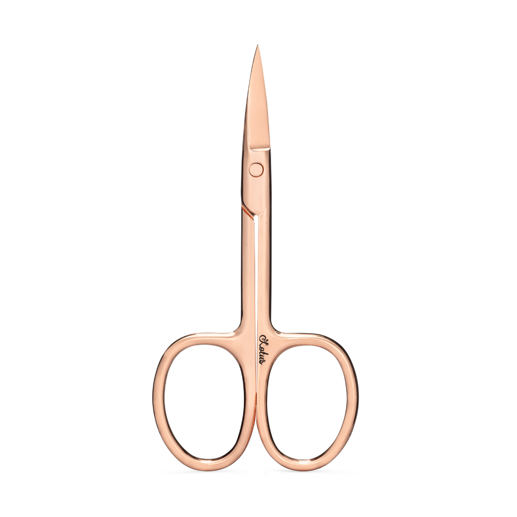 stainless steel beauty scissors lotus lashes false eyelashes mink lashes