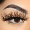 seductive 25 mm faux mink lashes false eyelashes lotus lashes close up swatch