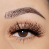 siren 25 mm faux mink lashes false eyelashes lotus lashes close up