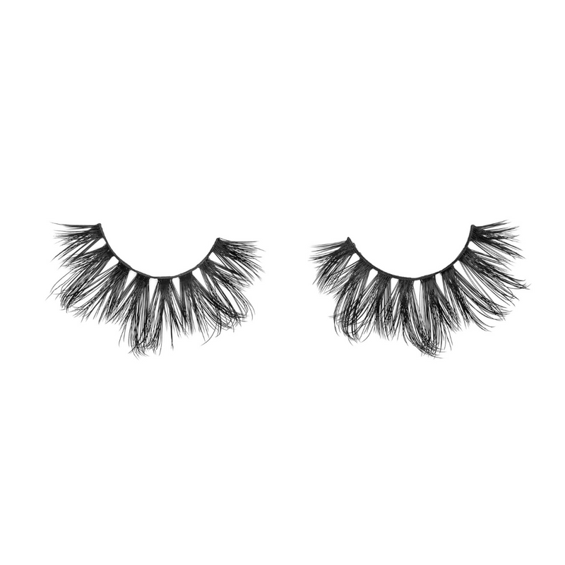 tease me 25 mm faux mink lashes false eyelashes lotus lashes out of packaging