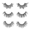 the nice set faux mink lashes false eyelashes lotus lashes out of packaging